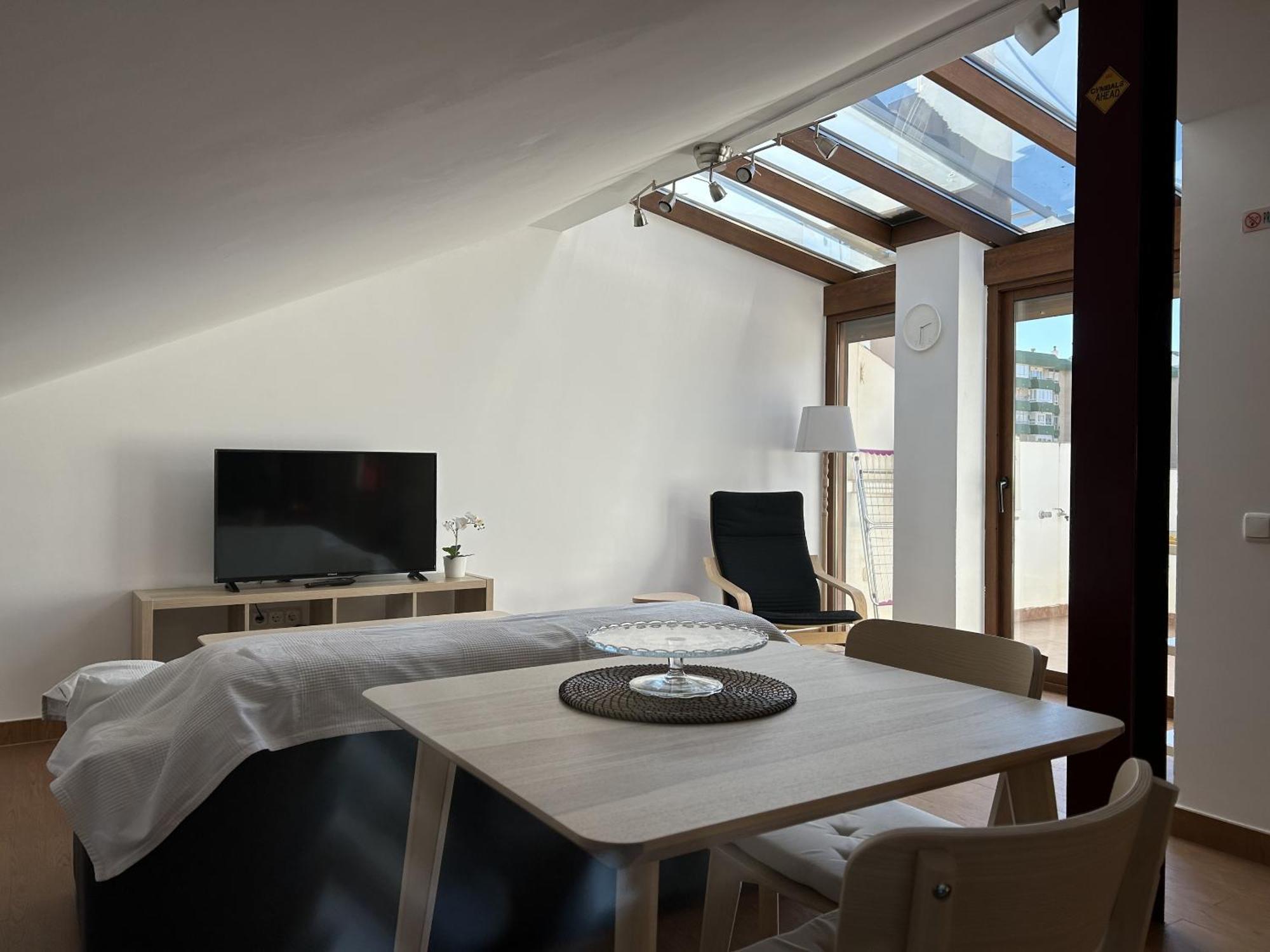 Apartamentos El Palo مالقة الغرفة الصورة